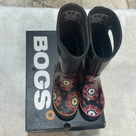 BOGS Unisex Kids Kaleidoscope Rain Boot - Picture 13 of 14